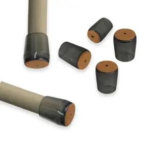 국산 의자발커버 층간소음방지 블랙투명 8개입 W9A4D67