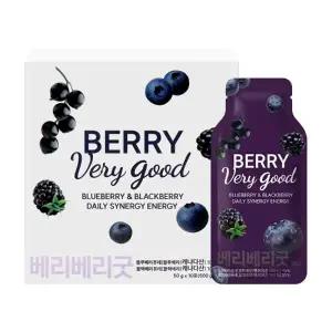 베리베리굿 켈리베리 유기농 블랙베리+블루베리 50gX10포