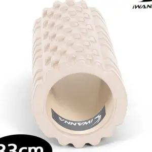 L35 마사지 폼롤러 33cm 아이보리크림 폼롤러 요가롤