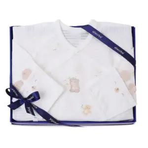 [압소바](대구신세계)[압소바 26년S/S 임신출산선물]새싹곰 오가닉 배냇슈트(A1A10122)(26년 봄 신상)백...