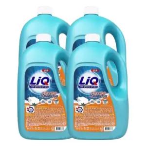 [대용량] 리큐 클린파워 액체세제 일반용 용기 4L X 4개