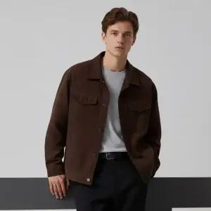 신세틱레더 스파오 스웨이드 트러커 재킷 SPJLF49M05