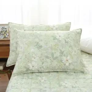 모달혼방 예쁜 플라워패턴 마들렌 지퍼형베개커버 50x70
