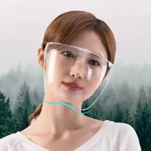 페이스실드 고글 눈보호 투명 보안경 안면보호대 (WFKBGZO)