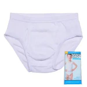 [하프클럽/]백색 무지 고급 순면 남아동 팬티