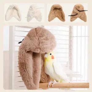 앵무새 포근알찬 담요 겨울 포치 따뜻한 새장 텐트 미니