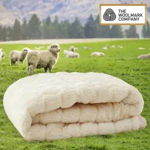 호주산 도톰 양털 100% 스프레드 양면사용 24시간 보온 패드 스프레드