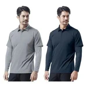 [하프클럽/](MARK) MT-2076 냉감소매티 냉감티셔츠 토시티셔츠 팔