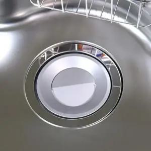 (옵션 자동 배수구 덮개(대))배수구뚜껑 악취제거 뚜껑 막이 필터 디자인 욕실 배수구 주방 청소