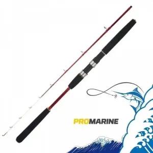 고품질 GOKUSEN BISHI ML 1.8 갈치 문어 낚시대 2절 (WFKB757)