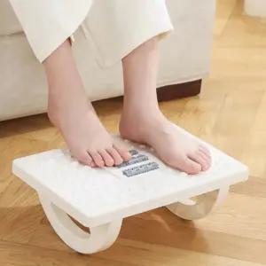 발 지압 마사지 받침대 책상 발판 흔들 사무실 화이트 다리