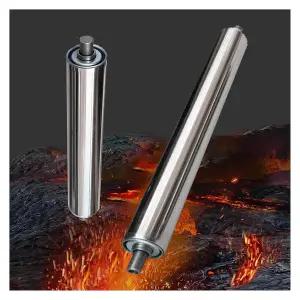 고강도 재료 컨베이어 롤러 16인치 12인치 10 8 20 22 24인치 길이 탈착식 벨트 액세서리 목공 작업 처리