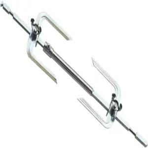 아바오담 에어프라이어 포크 - 로스트 치킨 생선 고기 슬리버 스테인리스 스틸 로티세리 바비큐 가정 주방