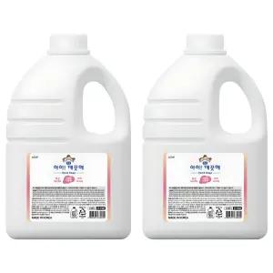 아이깨끗해 폼 사무실 학교 항균 손세정 핸드솝 레몬향 리필 2.45L 2개
