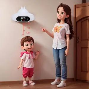 적외선 키측정기 벽걸이 화이트 성인 키재기 보건실 가정용