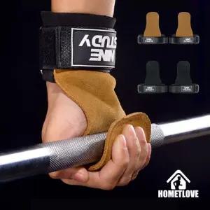 헬스 스트랩 소가죽