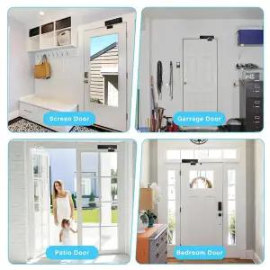 도어 클로저 - 합금 자동 게이트 도어 클로저 가정 및 주거용 스크린 폭풍 차고 설치가 용이함m12k