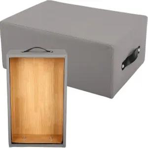 FAHKNS 휴대용 필라테스 리포머 시팅 박스 홈 운동용 미끄럼 방지 리포머/보드용 운동 액세서리 자세 교정