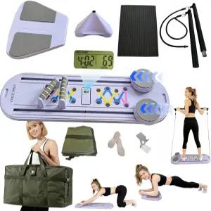 콜투프즈 필라테스 리포머 가정용 미니 휴대용 접이식 보드 여성용 다기능 세트