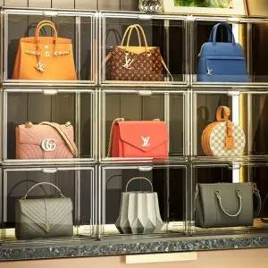 [하프클럽/]아크릴 투명 베스트 가방 심플