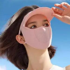 썬캡 햇빛가리개 마스크 성인 물놀이모자 골프 햇볕가