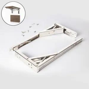 [하프클럽/]스테인리스 소재 접이식 선반 받침대 12호 켓 다용도 지지대