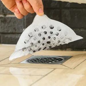 욕실 하수구 배수구 머리카락 거름망 배수구망 20매 욕실배수구망