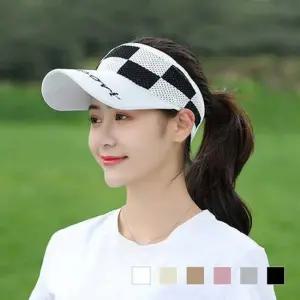 넬리스 체커 니트 썬캡 SD-230214