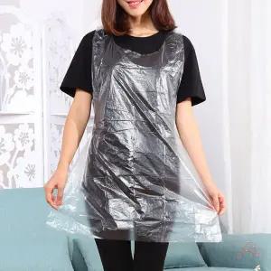 일회용앞치마 미용 김장 방수 비닐 앞치마 1p 미용앞치마