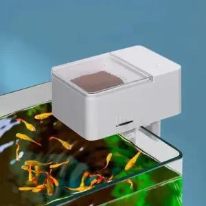 물고기 자동 먹이급여기 금붕어 거북이 열대어 사료통 WFG3CJL