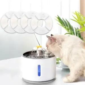 고양이 정수기 리필 필터 4개입 반려동물 급수기 WE93F7B