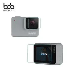 bob 매직쉴드 GoPro Hero7 실버 렌즈+스크린 유리필름 W327CCB