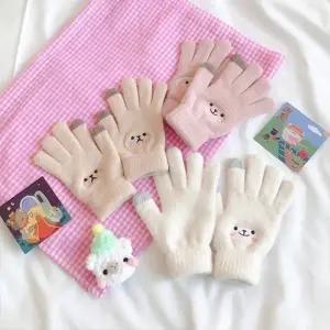 기회공작소 귀요미 스마트폰 터치 털장갑 겨울장갑