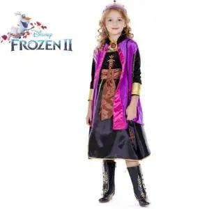 겨울왕국2 안나 프리미엄 코스튬 할로윈 공주옷 파티
