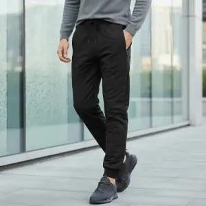 리부 기모바지 겨울바지 방한바지 작업복바지 작업바지 편한바지 남자겨울바지 기모조거팬츠 블랙 2XL