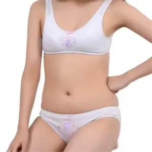 넓은 어?끈 주니어 노몰드 스포츠브라 WFIPU4Z