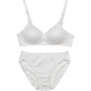 심플한 주니어 몰드 3단계B컵 브라팬티세트 WFIPU77