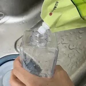 로션 공병 펌핑용기 디스펜서 투명 450ml WFIPUZP