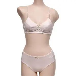 베이직한 A컵 주니어 2단계 브라팬티세트 WFIPU5B