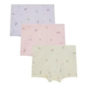 [수아팜] 여아 야광 체리래빗 에어로쿨 드로즈 3매