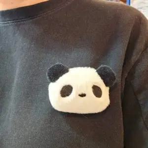 가방 얼굴 브로치 장식 팬더 뱃지 판다 핸드백