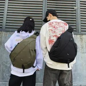 [하프클럽/]여자가방 남자여자 대용량 크로스백 캐주얼바디백 슬링백 학생