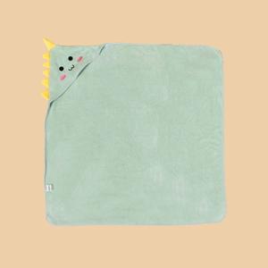 무라식 만화 동물 아기 목욕 타올 후드   빠른 흡수성 산호 벨벳