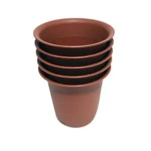 토기모양 5개입 원형화분 원형정원화분 4호 토기모양플라스틱 (WFKBZK2)