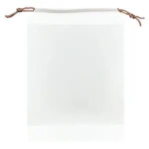 어린이집 파우치 방수 복조리 복주머니 반투명 M