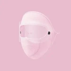 핑크쿨링마스크 여름얼굴마스크 얼굴보호마스크 쿨링안면마스크 (WFKC6KF)