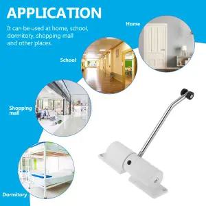 1 세트 1 세트 프리미엄 자동 클로저 무소음 디자인 내구성 있는 자동 닫힘 게이트 클로저 스크린 도어 도