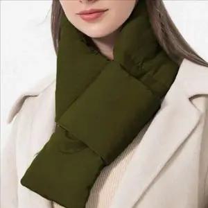 방한 겨울 패딩 목도리 데일리 겨울 패딩 머플러 따뜻 여성 패딩 방한 겨울