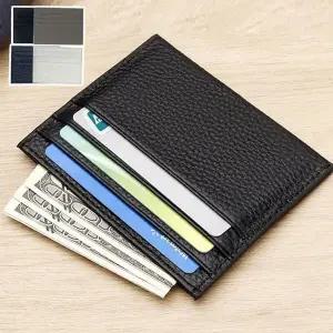 [하프클럽/]슬림 소가죽 미니 컴팩트 데일리아이템 포켓 카드지갑