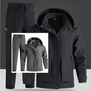 기모전술복상하세트 택티컬 등산복 겨울작업복 겨울캠핑복 낚시복 세트 겨울 낚시복 작업복 세트 등산복 기